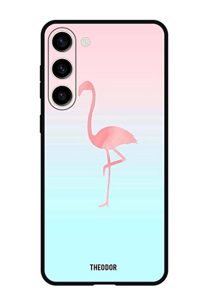 Theodor جراب واقٍ مضاد للخدش والصدمات لهاتف Samsung Galaxy S23 FE - طائر الفل...