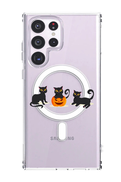 Theodor غلاف لهاتف Samsung Galaxy S23 Ultra متوافق مع MagSafe، غطاء مقاوم للص...