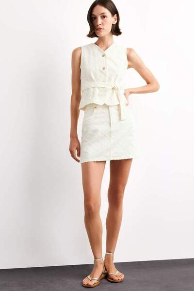 DeFacto New Season Jean Blazer Vest