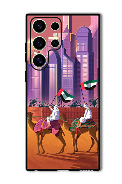 Theodor جراب واقٍ مضاد للخدش والصدمات لهاتف سامسونج جالاكسي S24 ألترا، جمل، ع...