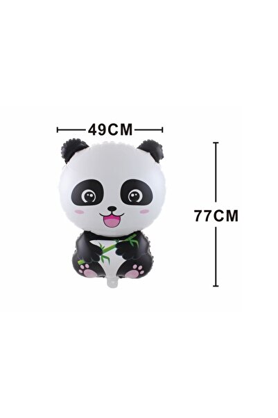 SDX Market Panda aluminum foil balloon, 49 cm x 77 cm