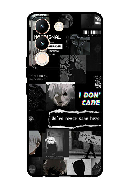 Theodor جراب واقٍ مضاد للخدش والصدمات لهاتف Vivo Y200، نحن لسنا عاقلين هنا أبدًا