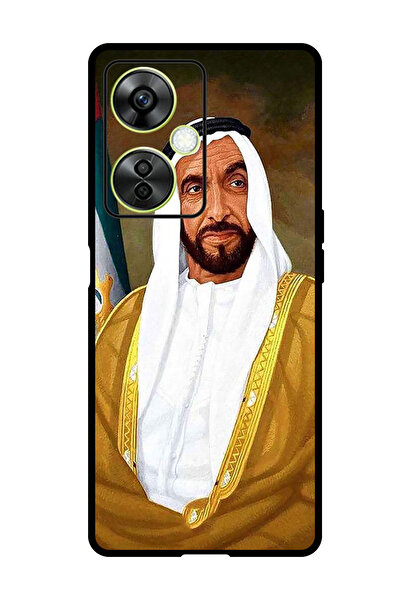 Theodor جراب واقٍ مضاد للخدش والصدمات لهاتف OnePlus Nord N30، لوحة الشيخ زايد