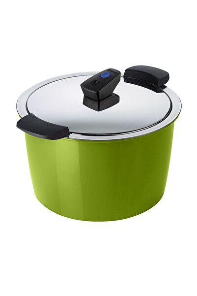 Kuhn Rikon Oală cu senzor de temperatură, 5 litri, Kuhn Rikon, Hotpan Comfort, verde