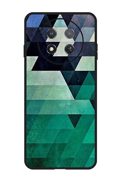 Theodor جراب واقٍ مضاد للخدش والصدمات لهاتف Huawei Enjoy 60X مثلث اللون البحري