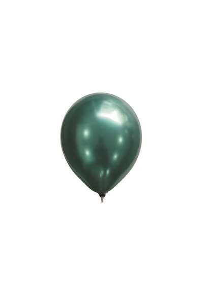SDX Market Set de 20 de baloane din latex, verde crom, 30 cm