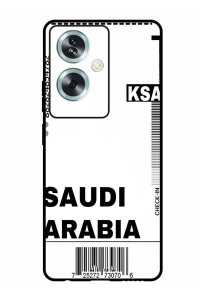 Theodor جراب حماية مضاد للخدش والصدمات لهاتف Oppo A2 - تصريح صعود الطائرة الس...