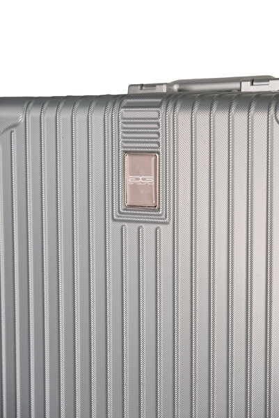 GROUND Charmed Orta Boy Alüminyum Alaşımlı Valiz Gri - 10741