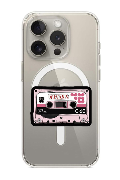 Theodor غلاف لهاتف iPhone 15 Pro Max متوافق مع MagSafe، غطاء ممتص للصدمات مقا...