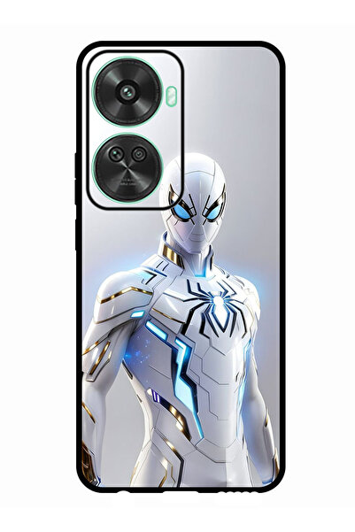 Theodor جراب واقٍ مضاد للخدش والصدمات لهاتف هواوي نوفا 11 SE أبيض سبايدر مان