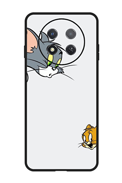 Theodor جراب واقٍ مضاد للخدش والصدمات لهاتف هواوي إنجوي 60X توم جيري