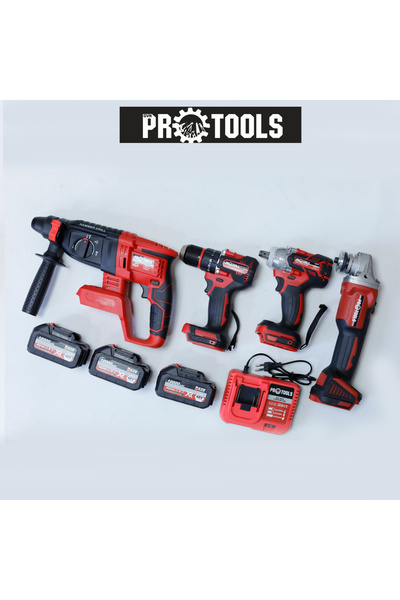 Genel Markalar 4"Lü Profesyonel 48 V Şarjlı Set |Akülü Matkap, Hilti, Spiral,...