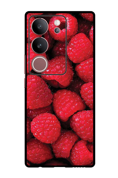 Theodor جراب واقٍ مضاد للخدش والصدمات لهاتف Vivo S17 - S17 Pro بلون التوت