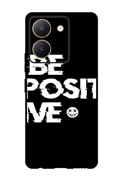 Theodor جراب واقٍ مضاد للخدش والصدمات لهاتف Vivo Y27s كن إيجابيًا