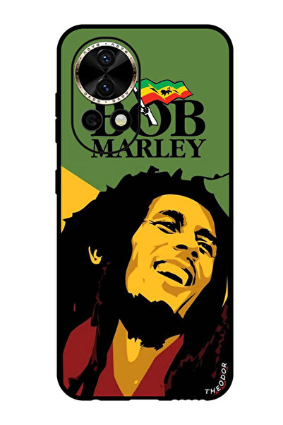 Theodor جراب واقٍ مضاد للخدش والصدمات لهاتف هواوي نوفا 12 برو بوب مارلي