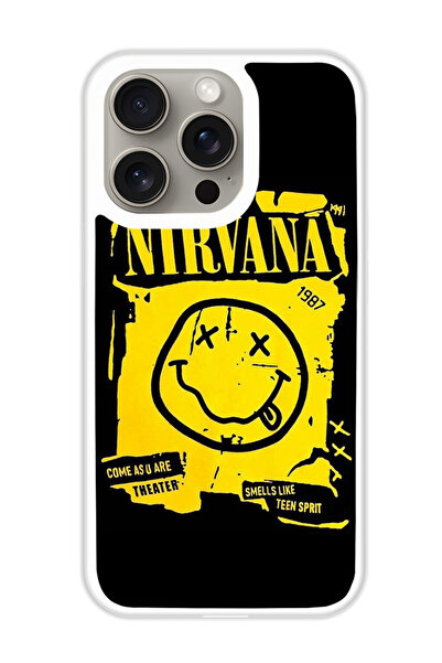 Theodor غطاء حماية لهاتف أبل آيفون 15 برو نيرفانا 1 (مصد أبيض)