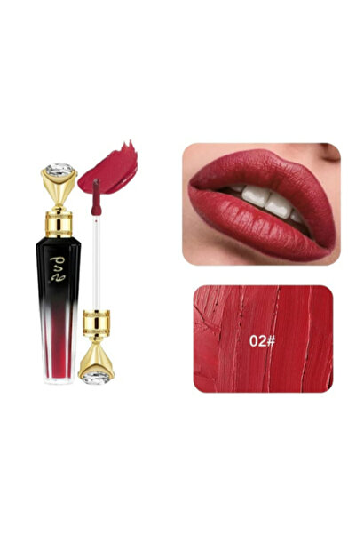 OEM Long-lasting matte liquid lipstick with diamond wand, 02, 2.6 ml