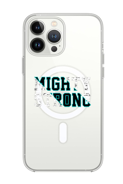 Theodor غلاف لهاتف iPhone 13 Pro Max متوافق مع MagSafe، غطاء ممتص للصدمات للهاتف من Mighty Strong