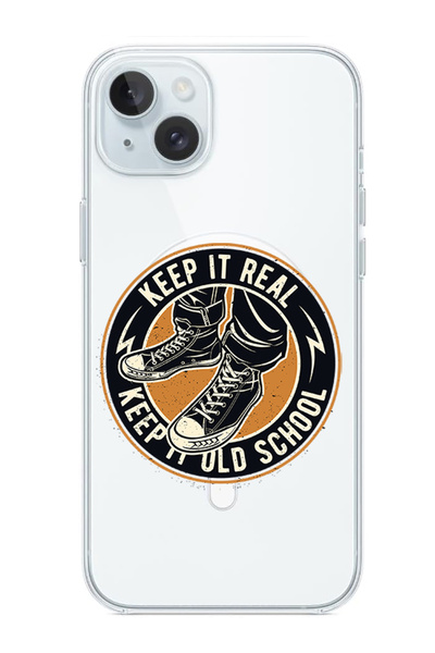 Theodor غلاف لهاتف iPhone 15 Plus متوافق مع MagSafe، غطاء ممتص للصدمات للهاتف، نسخة قديمة من المدرسة