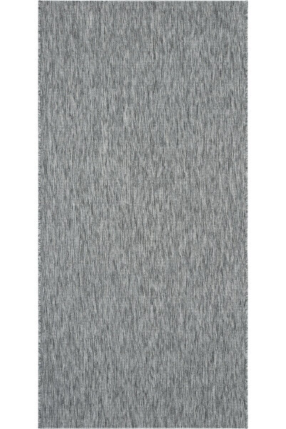 Cool Halı Milano Gri Mutfak Halısı İnce Leke Tutmayan Hasır Dokulu Kolay Temi...