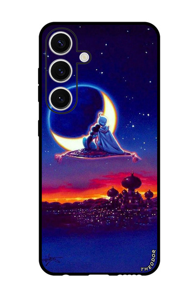 Theodor جراب واقٍ مضاد للخدش والصدمات لهاتف Samsung Galaxy S24 رسوم متحركة عل...