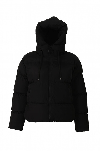 trender Black Women's Coat Y02