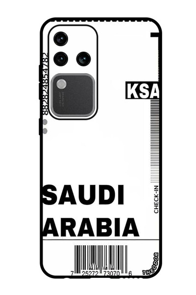 Theodor جراب واقٍ مضاد للخدش والصدمات لهاتف Vivo S18 Pro، بطاقة صعود الطائرة ...