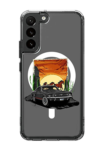 Theodor غلاف لهاتف Samsung Galaxy S23 Plus مقاس 6.6 بوصة متوافق مع MagSafe، غ...