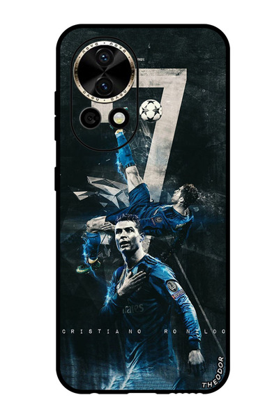 Theodor جراب واقٍ مضاد للخدش والصدمات لهاتف هواوي نوفا 12 رونالدو 3