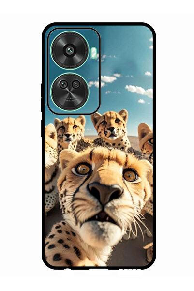 Theodor جراب واقٍ مضاد للخدش والصدمات لهاتف هواوي نوفا 11 إس إي بتصميم ليوبارد سيلفي