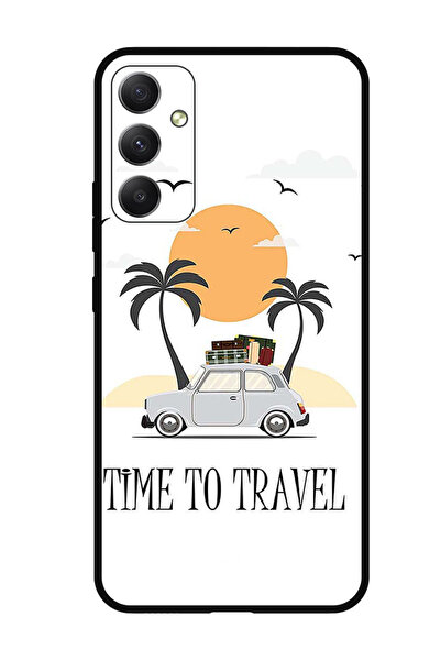 Theodor جراب واقٍ مضاد للخدش والصدمات لهاتف Samsung Galaxy A05s، تصميم "وقت السفر"