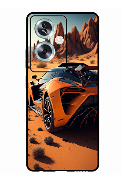 Theodor جراب واقٍ مضاد للخدش والصدمات لهاتف Oppo A79 5G سيارة في الصحراء