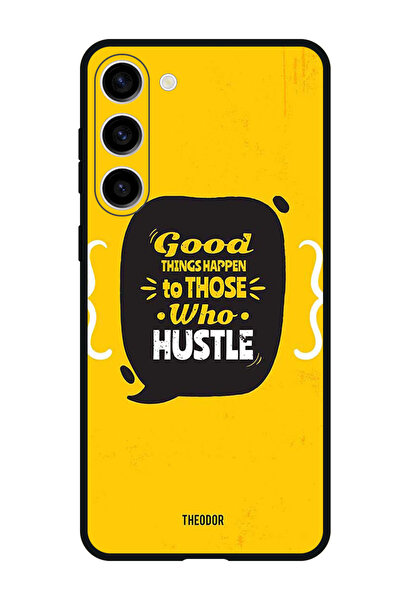 Theodor جراب واقٍ مضاد للخدش والصدمات لهاتف Samsung Galaxy S23 FE أشياء جيدة