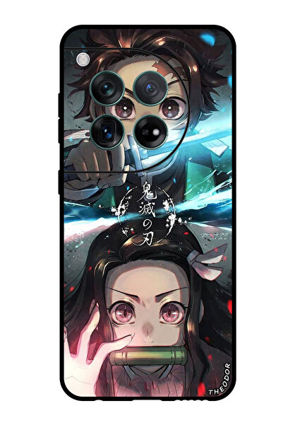 Theodor جراب واقٍ مضاد للخدش والصدمات لهاتف OnePlus 12 أنيميشن تانجيرو