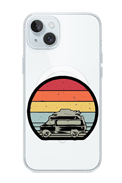 Theodor غلاف لهاتف iPhone 15 مقاس 6.1 بوصة متوافق مع MagSafe، غطاء مصد للهاتف...