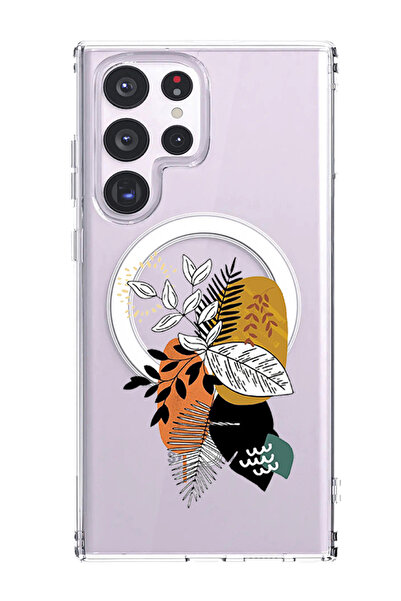 Theodor غلاف لهاتف Samsung Galaxy S23 Ultra متوافق مع MagSafe، غطاء ممتص للصد...