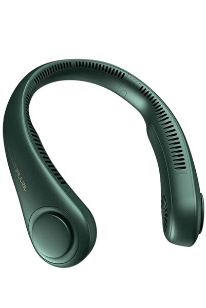 JISULIFE مروحة رقبة محمولة، شخصية يمكن ارتداؤها مع بطارية قابلة لإعادة الشحن، تبريد سفر بدون شفرات