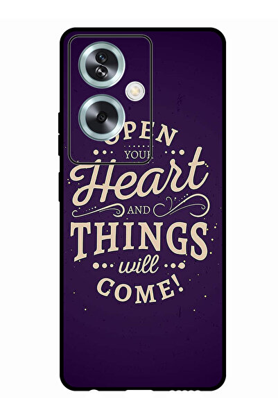 Theodor جراب واقٍ مضاد للخدش والصدمات لهاتف Oppo A79 5G افتح قلبك