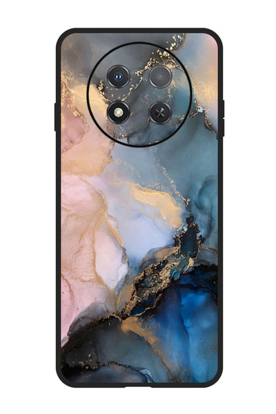 Theodor جراب واقٍ مضاد للخدش والصدمات لهاتف Huawei Enjoy 60X رخامي ملون (2)