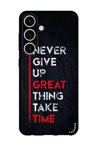 Theodor Protective Case For Samsung Galaxy S24 Plus Never Give Up Great