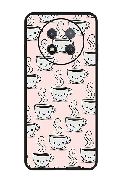 Theodor جراب واقٍ مضاد للخدش والصدمات لهاتف هواوي إنجوي 60X، لون القهوة الورد...