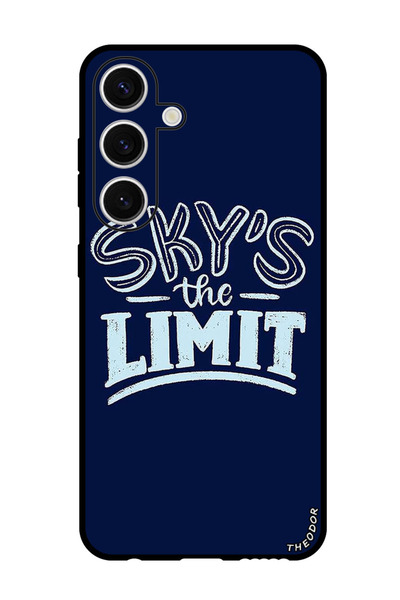 Theodor جراب واقٍ مضاد للخدش والصدمات لهاتف Samsung Galaxy S24، السماء هي الح...