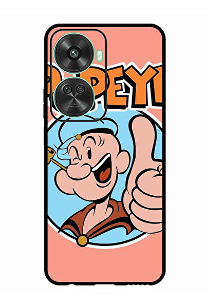 Theodor جراب واقٍ مضاد للخدش والصدمات لهاتف هواوي نوفا 11 إس إي - Popey Thumbs up