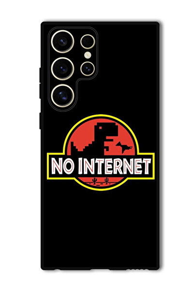 Theodor جراب واقٍ مضاد للخدش والصدمات لهاتف Samsung Galaxy S24 Ultra بدون إنترنت