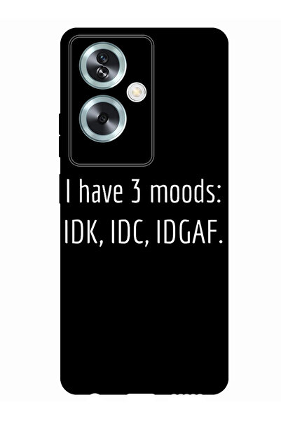 Theodor جراب واقٍ مضاد للخدش والصدمات لهاتف Oppo A2 لدي 3 حالات مزاجية