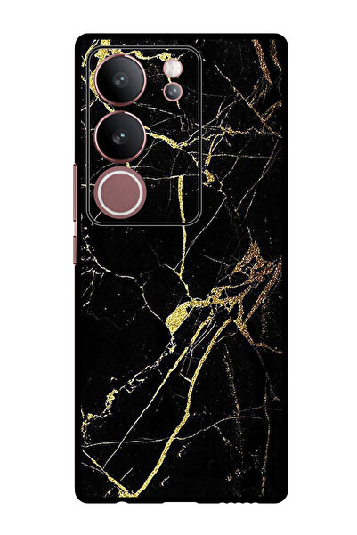 Theodor جراب واقٍ مضاد للخدش والصدمات لهاتف Vivo S17 - S17 Pro بملمس رخامي