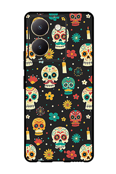 Theodor جراب واقٍ مضاد للخدش والصدمات لهاتف Vivo Y77t بأنماط هيكلية