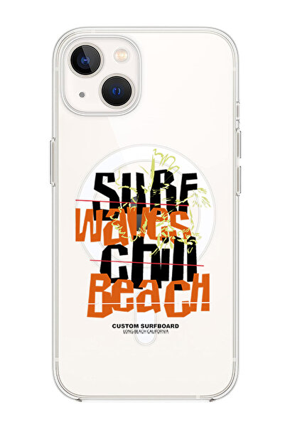 Theodor غلاف لهاتف iPhone 14 Plus متوافق مع MagSafe، غطاء مقاوم للصدمات، موجا...