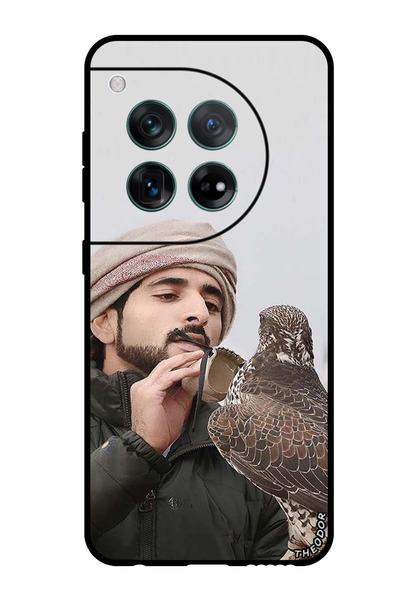 Theodor غطاء حماية مضاد للخدش والصدمات لهاتف OnePlus 12، الشيخ حمدان يحب نسره