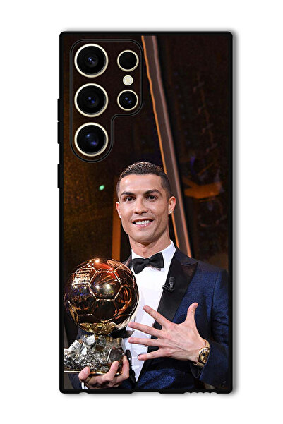 Theodor جراب واقٍ مضاد للخدش والصدمات لهاتف Samsung Galaxy S24 Ultra كأس رونالدو